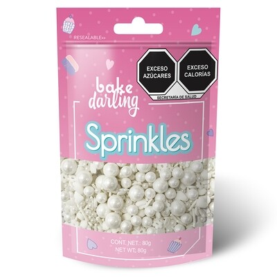 Mix Perlas Blancas 80 Gr. Bake Darling 702-645