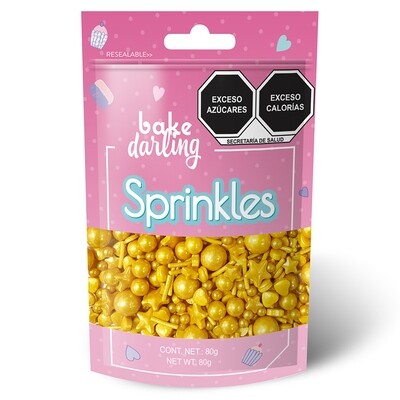 Mix Perlas Doradas 80 Gr. Bake Darling 702-646