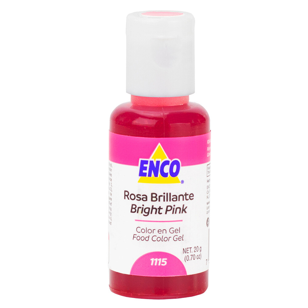 ENCO 1115-20 Color Gel Rosa Brillante 20 Gr
