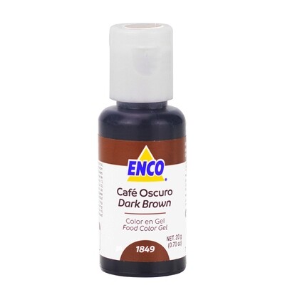 ENCO 1849-20 Color Gel Cafe Oscuro 20 Grs