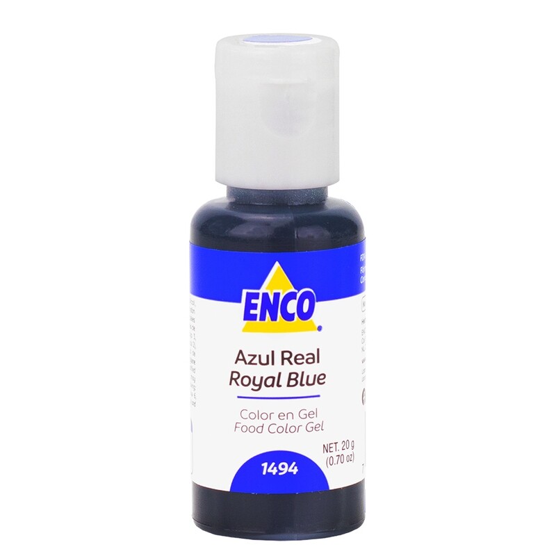 ENCO 1494-20 Color Gel Azul Real 20 Grs
