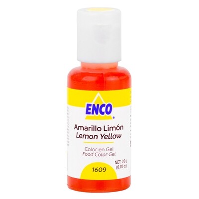 ENCO 1609-20 Color Gel Amarillo Limon 20 Gr