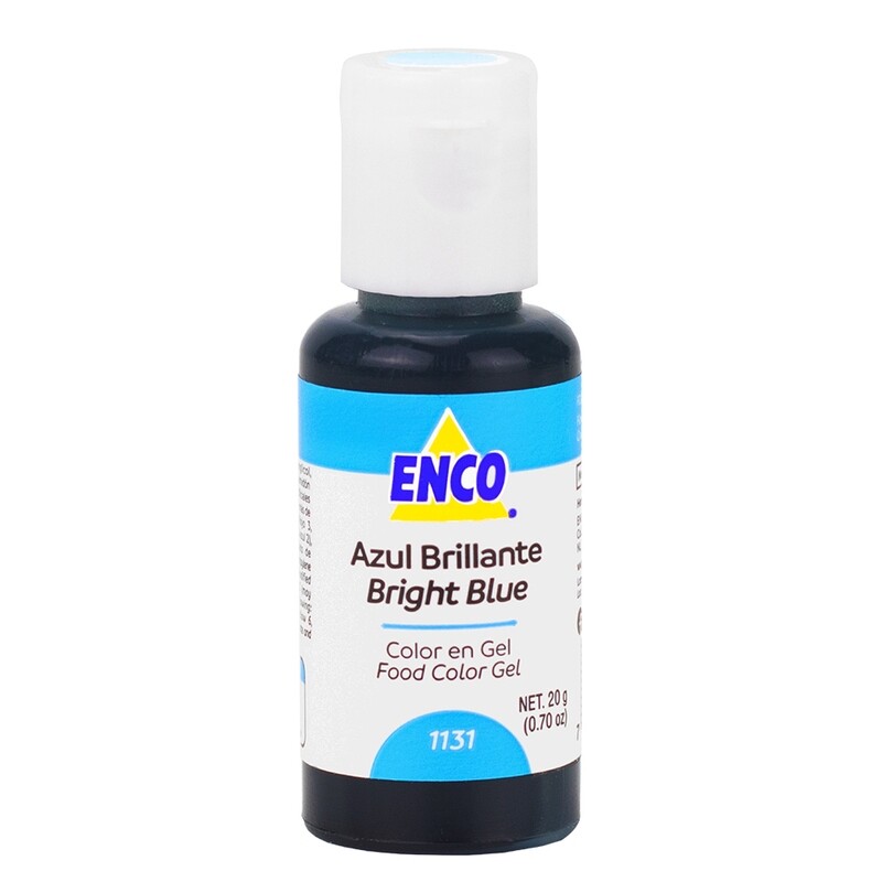 ENCO 1131-20 Color Gel Azul Brillante 20 Gr