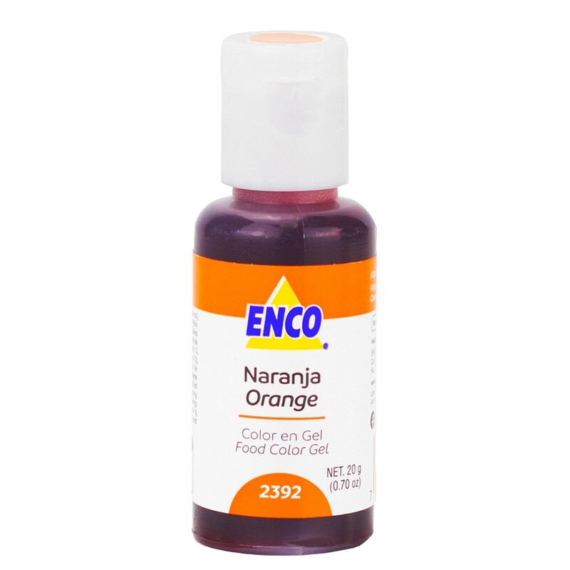 ENCO 2392-20 Color Gel Naranja 20 Grs ENCO 2392-20 Color Gel Naranja 20 Grs