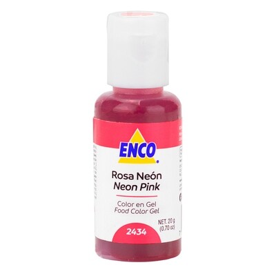 ENCO 2434-20 Color Gel Rosa Neon 20 Grs