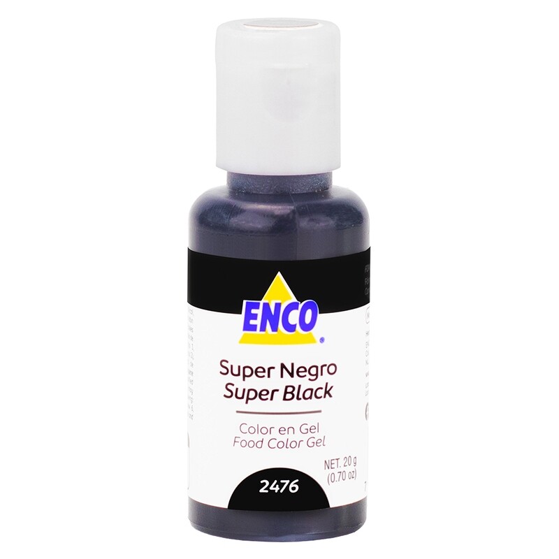 ENCO 2476-20 Color Gel Super Negro 20 grs