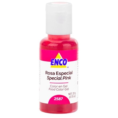 ENCO 2587-20 Color Gel Rosa Especial 20 Grs