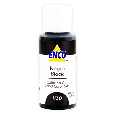 ENCO 1130-40 Color Gel Negro 40 Grs