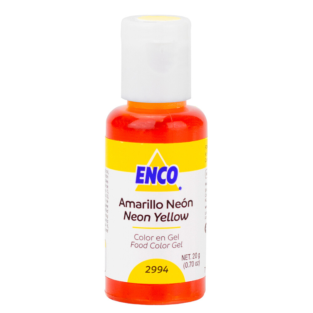 ENCO 2994-20 Color Gel Amarillo Neon 20 Grs