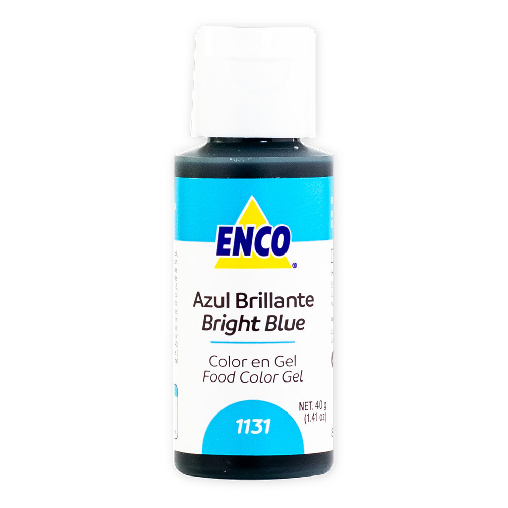 ENCO 1131-40 Color Gel Azul Brillante 40 Gr