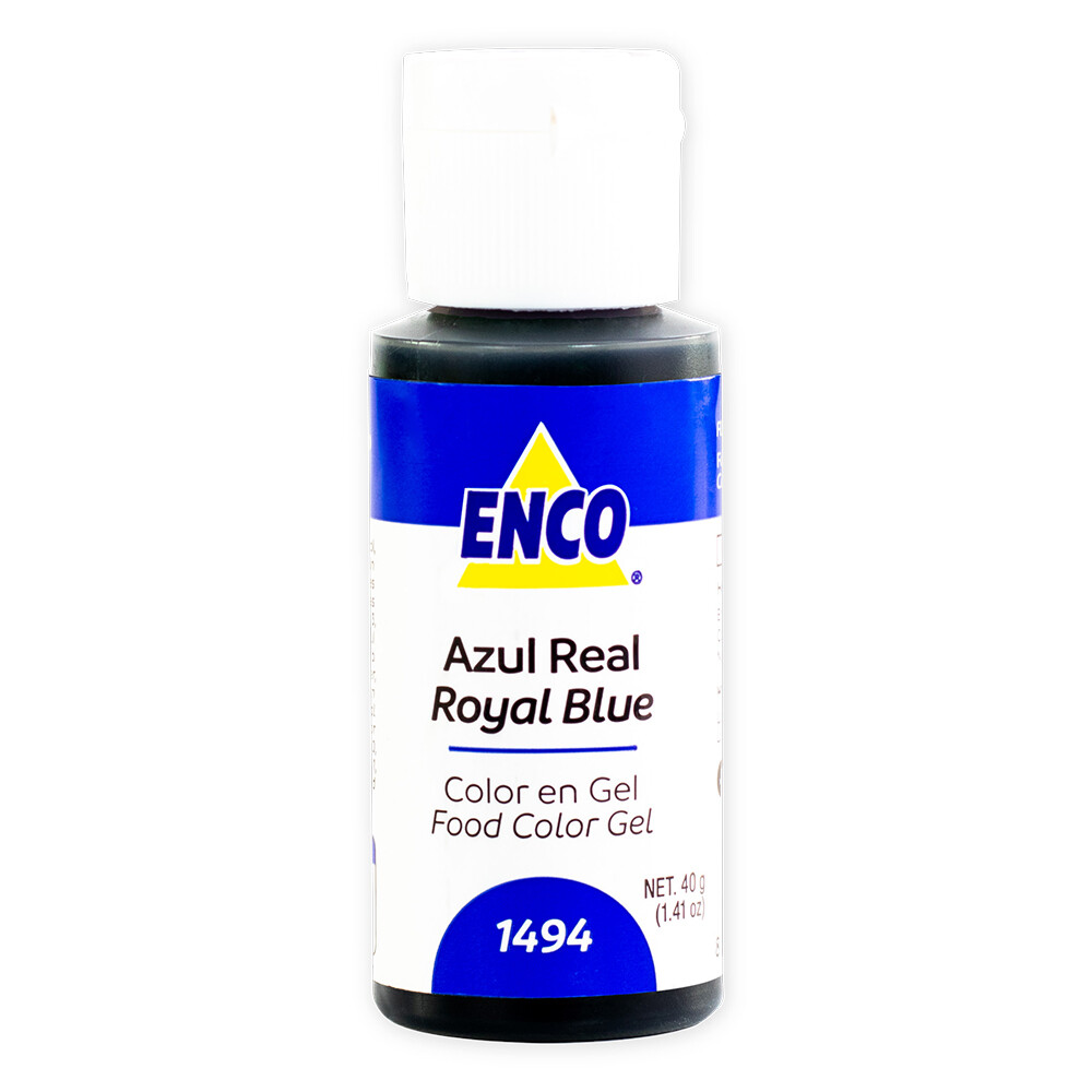 ENCO 1494-40 Color Gel Azul Real 40 Grs