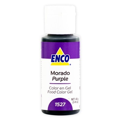 ENCO 1527-40 Color Gel Morado 40 Grs