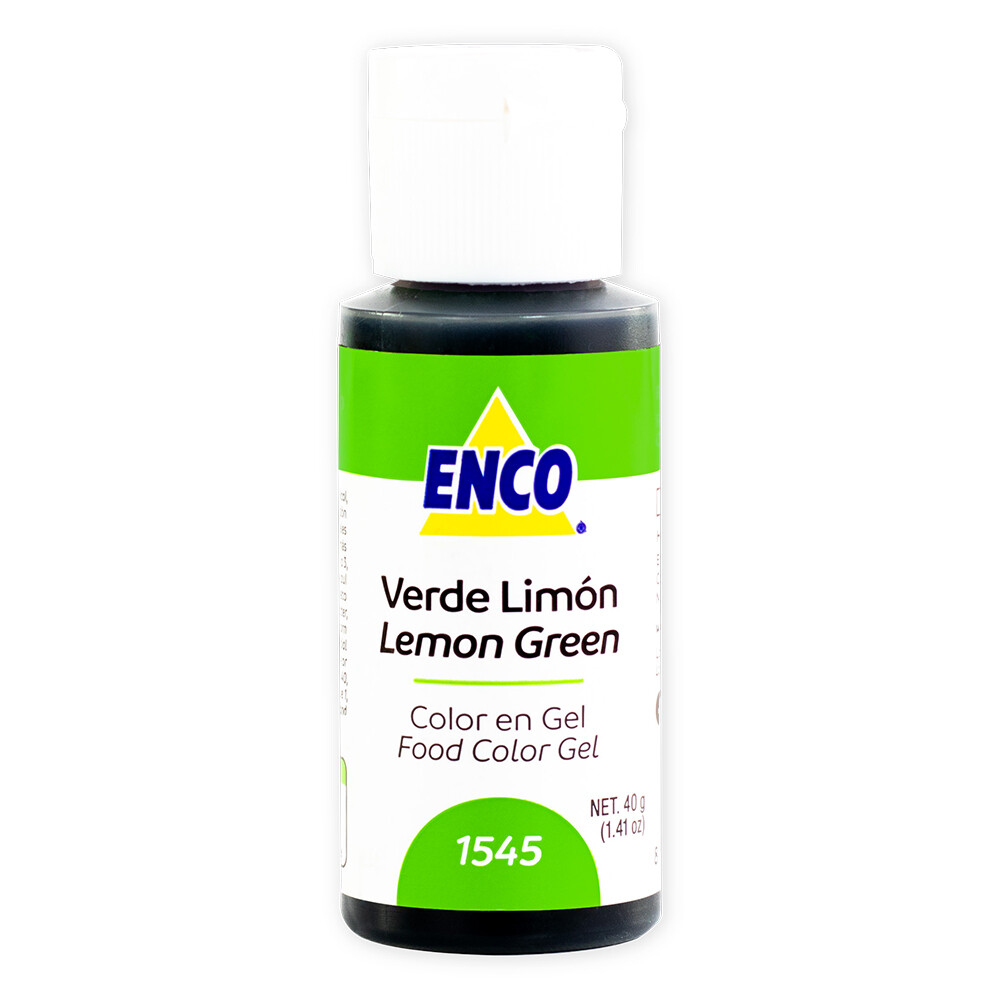 ENCO 1545-40 Color Gel Verde Limon 40 Grs