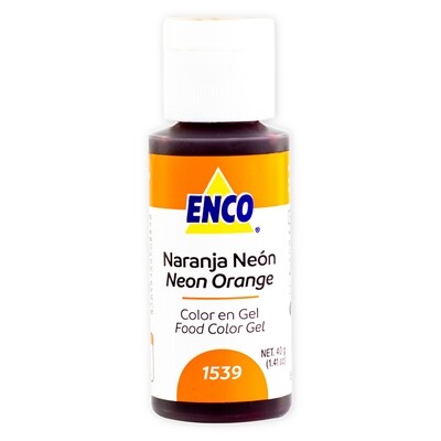 ENCO 1539-40 Color Gel Naranja Neon 40 Grs