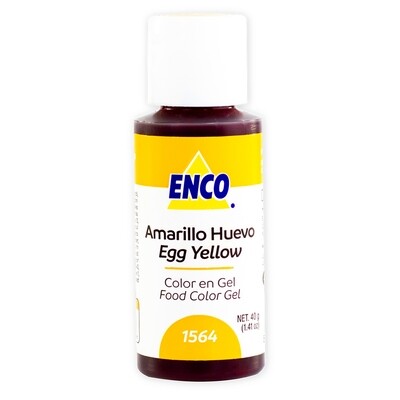 ENCO 1564-40 Color Gel Amarillo Huevo 40 Gr