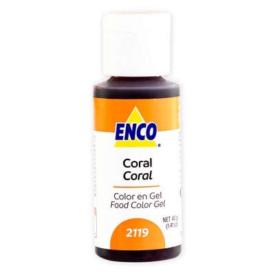 ENCO 2119-40 Color Gel Coral 40 Grs