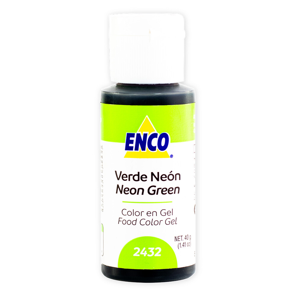 ENCO 2432-40 Color Gel Verde Neon 40 Grs