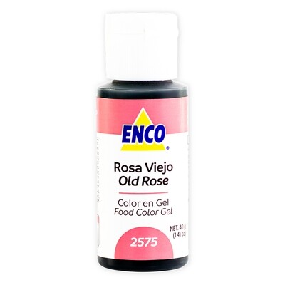 ENCO 2575-40 Color Gel Rosa Viejo 40 Grs