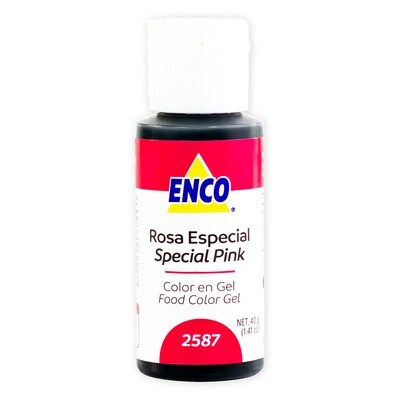 ENCO 2587-40 Color Gel Rosa Especial 40 Grs