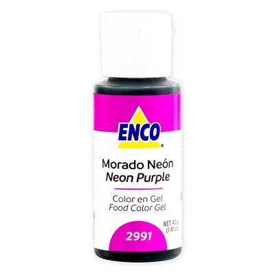 ENCO 2991-40 Color Gel Morado Neon 40 Grs
