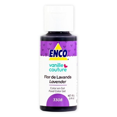 ENCO 3308-40 Color Gel Flor De Lavanda 40g