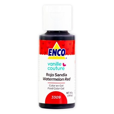 ENCO 3309-40 Color Gel Rojo Sandia 40g