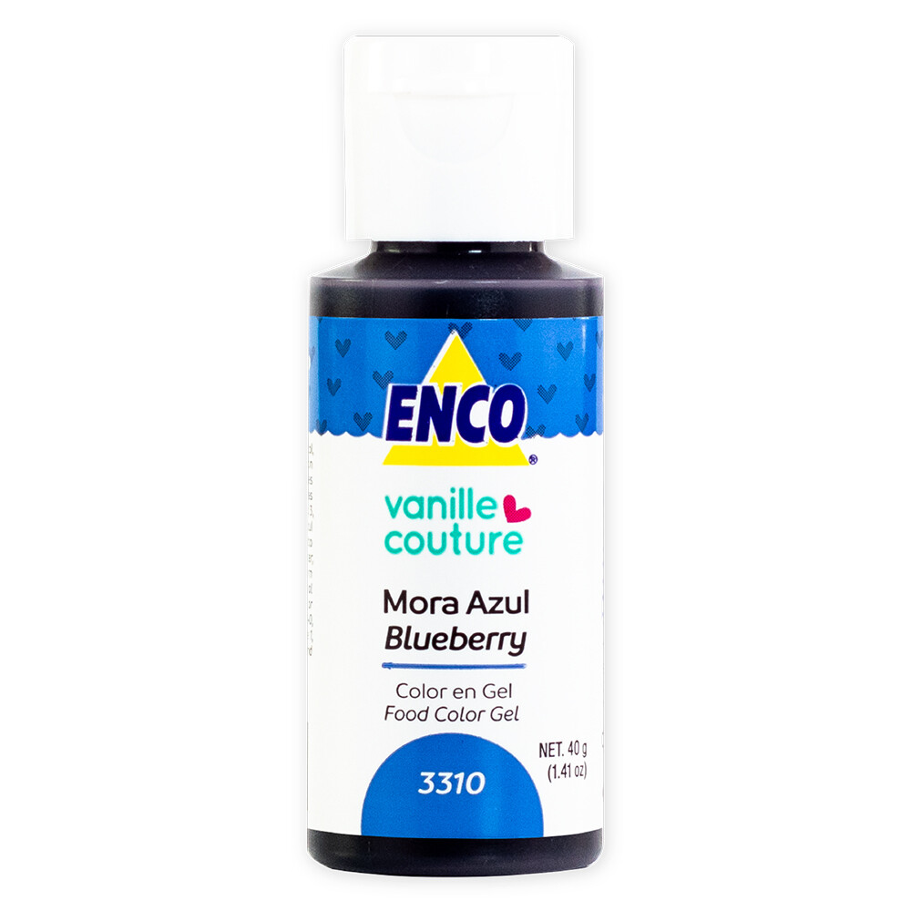 ENCO 3310-40 Color Gel Mora Azul 40g