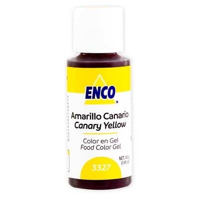 ENCO 3327-40 Color Gel Amarillo Canario 40 Grs