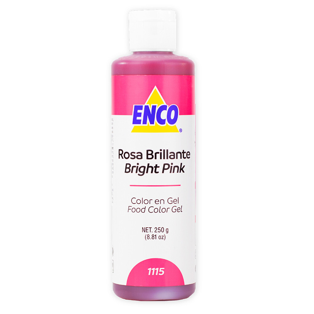 ENCO 1115-250 Colorante en gel Rosa Brillante 250 gr