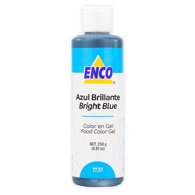 ENCO 1131-250 Colorante en gel Azul Brillante 250 gr