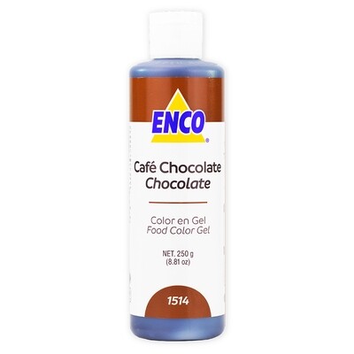 ENCO 1514-250 Color Gel Cafe Chocolate 250 Grs