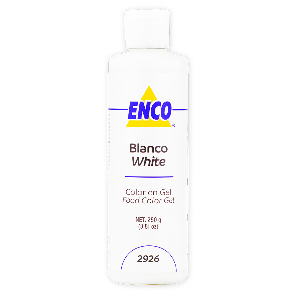 ENCO 2926-250 Colorante en gel Blanco 250 gr