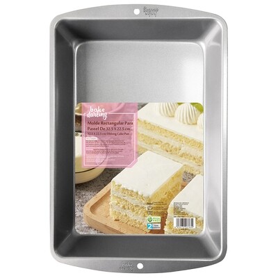 700-763 BAKE DARLING Molde Rectangular Para Pastel 32.5 X 22.5 Cm.
