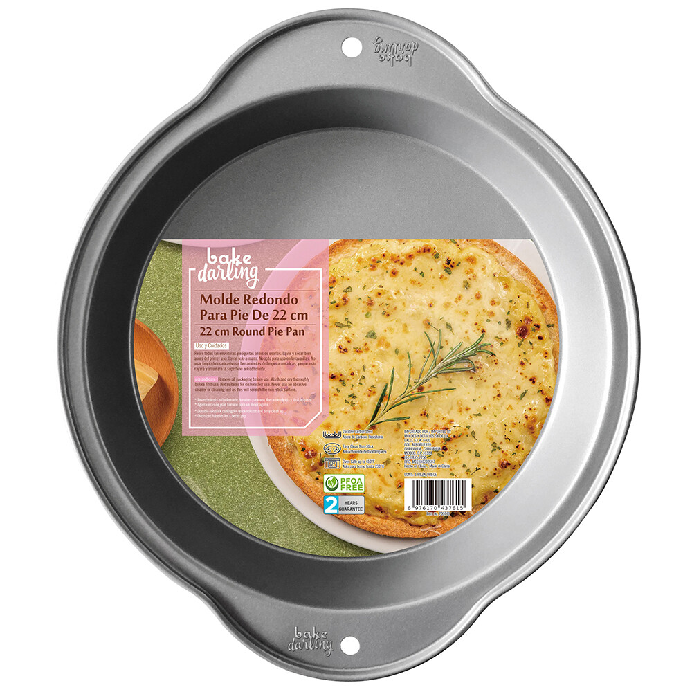 700-761 BAKE DARLING Molde Para Pie Redondo 23 Cm.