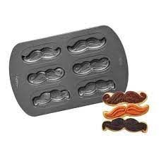 210502698 Molde Pastelito Bigote 6 Cav.