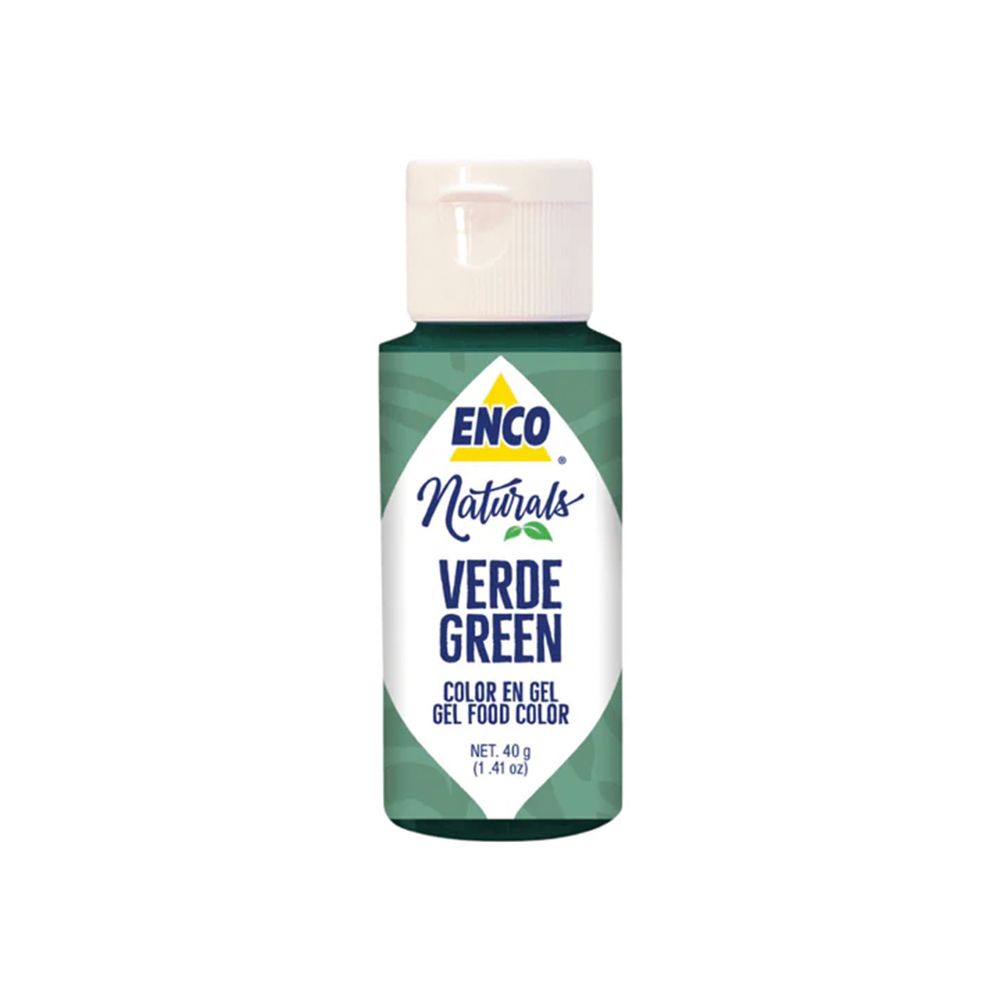 3376-40 ENCO Naturals Color Gel Verde 40 Grs