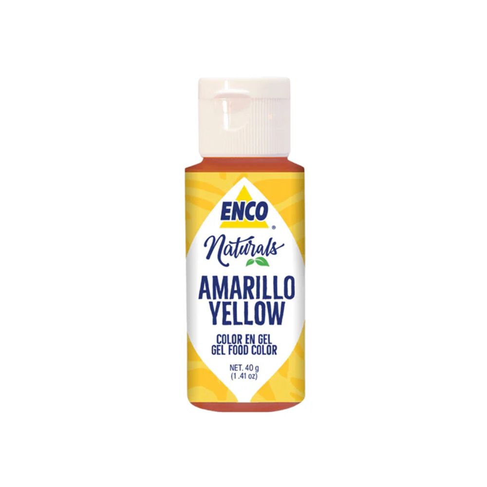 3377-40 ENCO Naturals Color Gel Amarillo 40 Grs