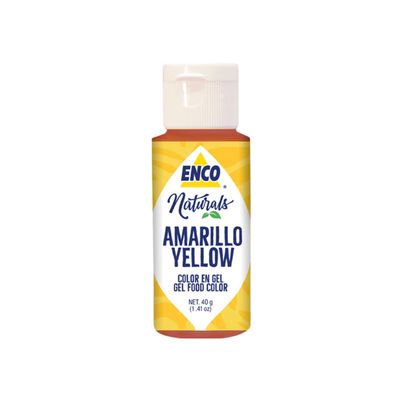 3377-40 ENCO Naturals Color Gel Amarillo 40 Grs
