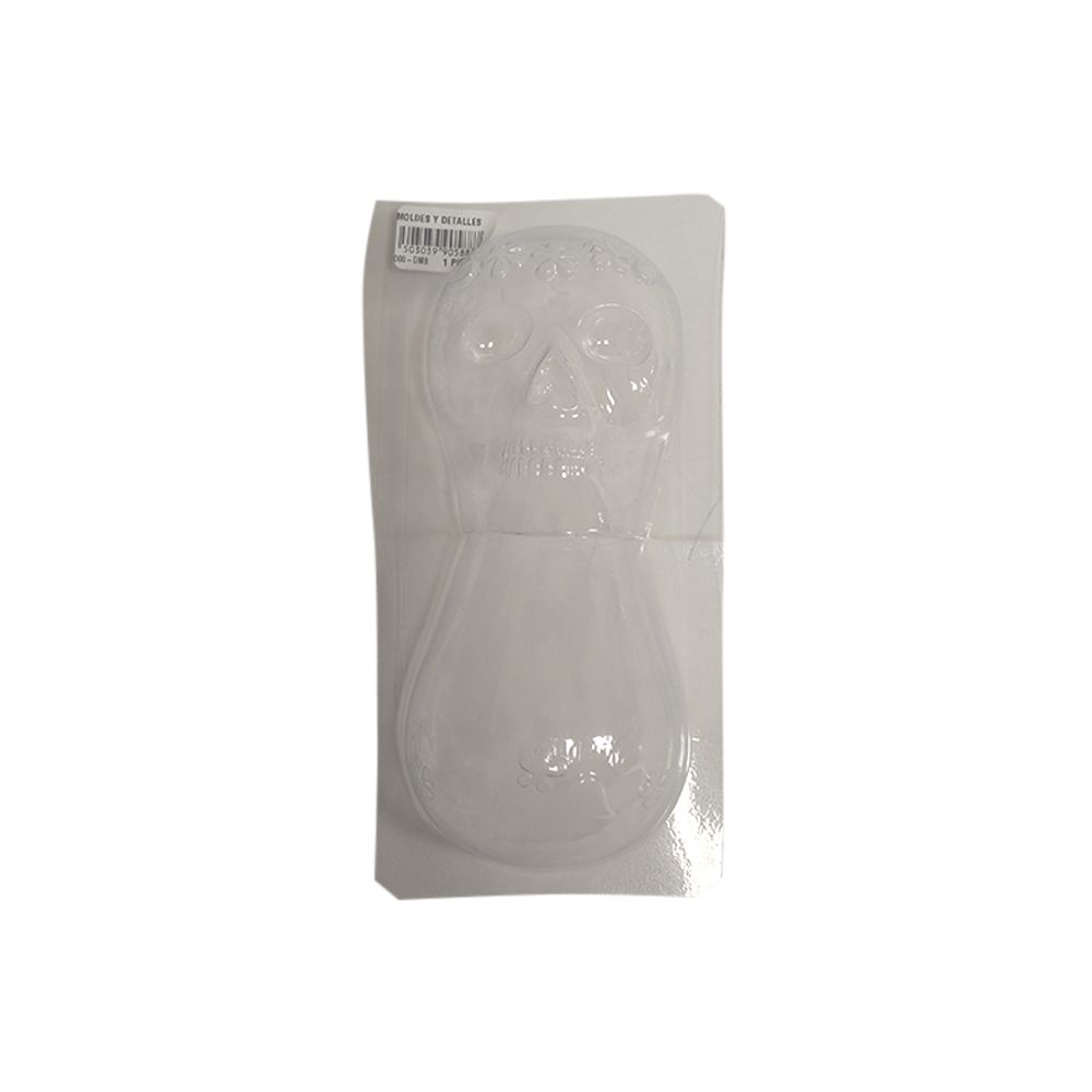 Molde De Chocolate Cráneo Dia De Muertos #8 6000DM8