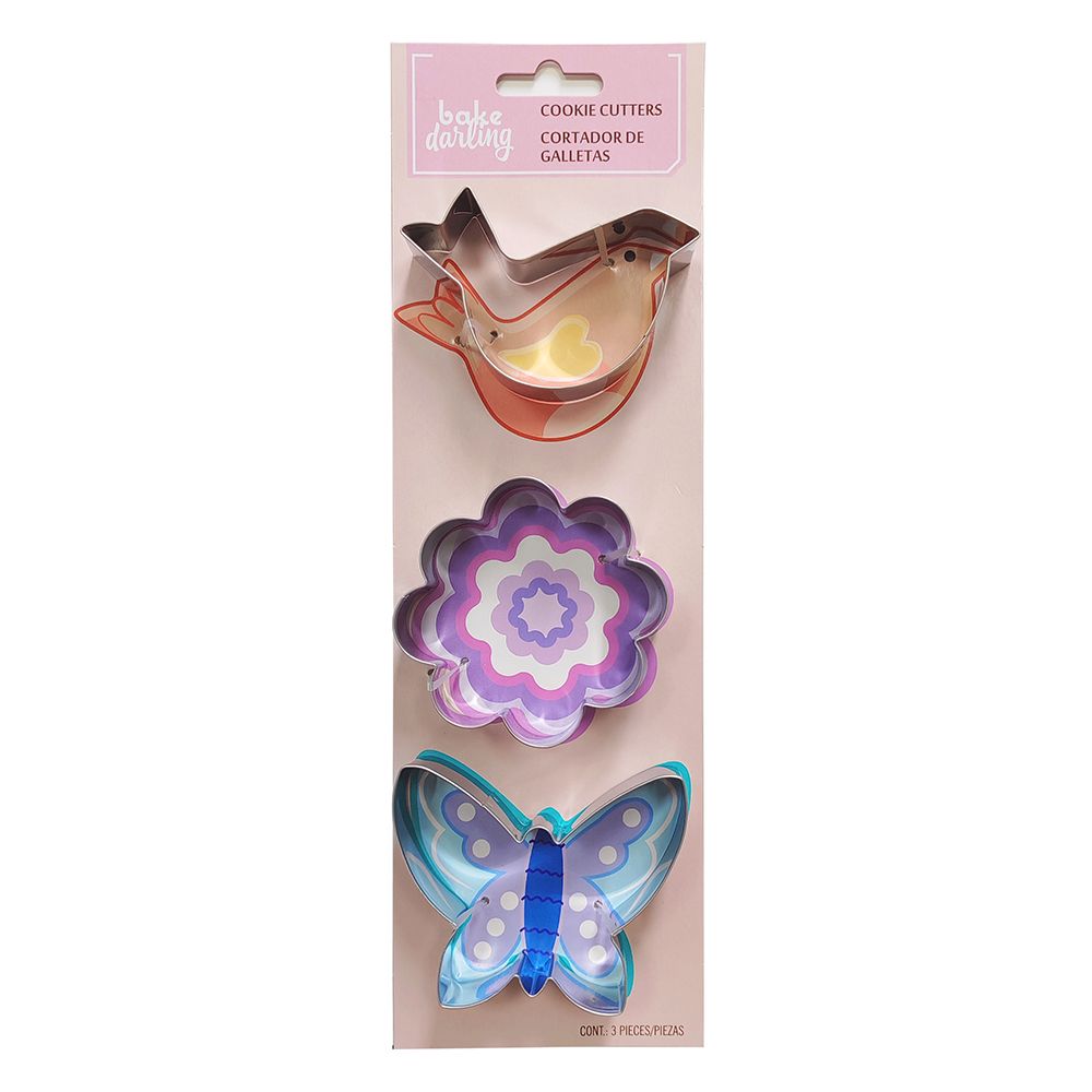Cortador Galleta Primavera 3 Pz Bake Darling 703-894