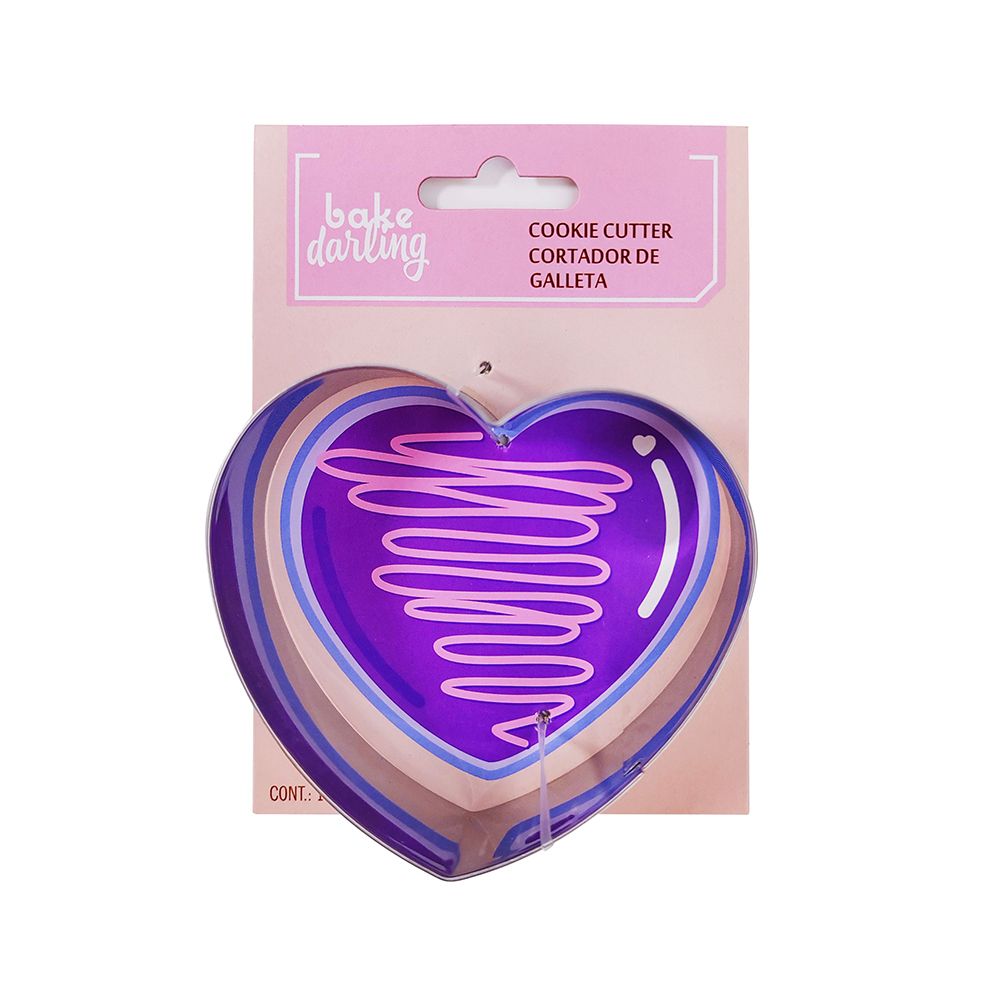 Cortador Galleta Corazón 1 Pz Bake Darling 703-905