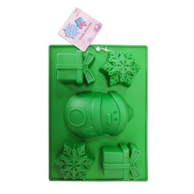 Molde Navideño 5 Figuras Bake Darling 703-924