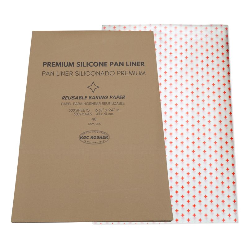 35741-500 Papel Hornear Siliconado Reutilizable 61 X 41 Cms 500 Pzas
