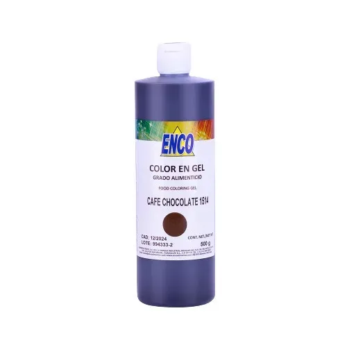 Mega Color Gel Café Chocolate 500 Grs ENCO 1514-500