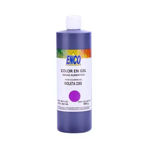 Mega Color Gel Violeta 500 Grs ENCO 2365-500