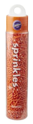 WILTON 710-9969 Granillo De Azúcar Naranja 42 Grs