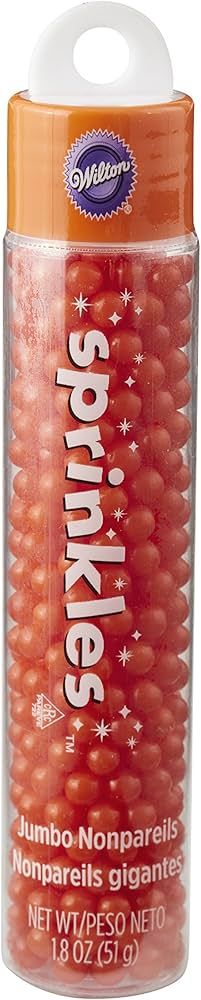 WILTON 710-9977 Perla De Azúcar Naranja 51 Grs
