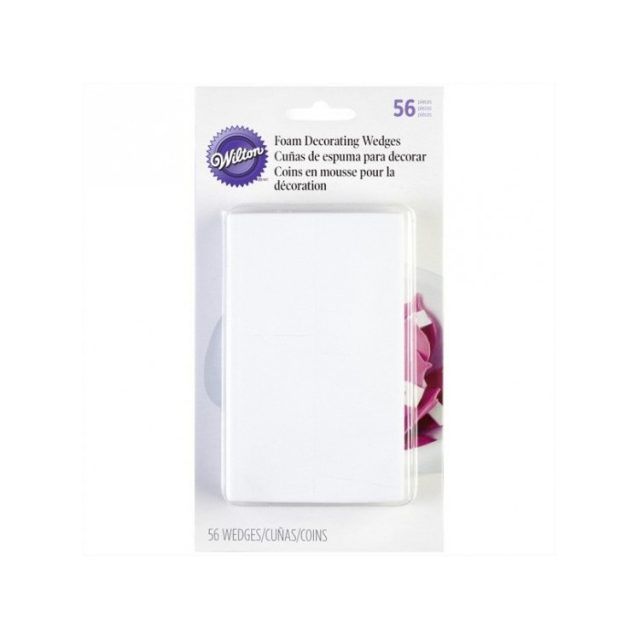WILTON 1907-1365  Desc. Cuñas De Espuma  Para Decorar 56 Pz