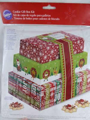 415-7220 Kit Cajas Regalos Galletas Navidad