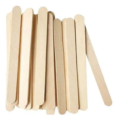 W001-50 Palito Plano Para Paleta De Madera 50 Pzas